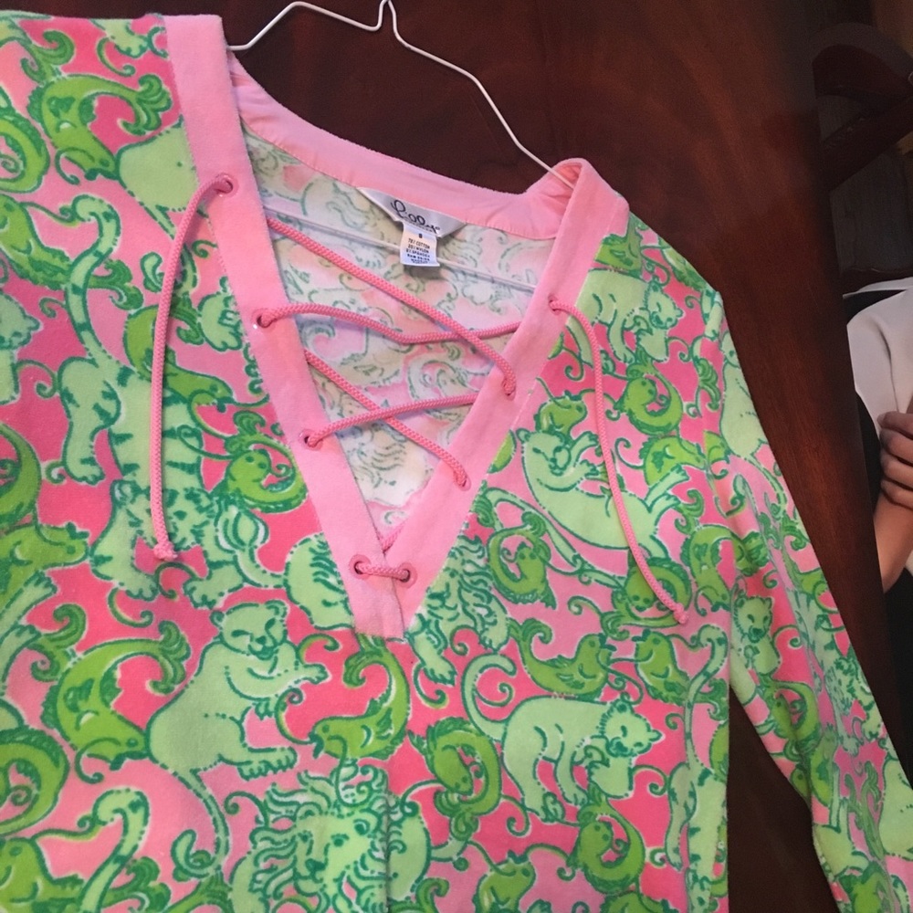 Terry Cloth Lilly Pulitzer Beach Cover Up